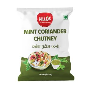 Mint Coriander / Dhaniya Pudina Chutney 1 kg Foil Pouch