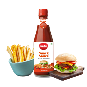 Snack Topping Sauce 1kg Glass Bottle